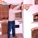 How to paint a brick stove in a house: types of paints, application methods