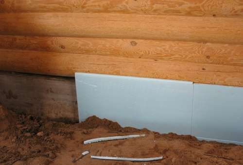 how to insulate the foundation of a house from the outside