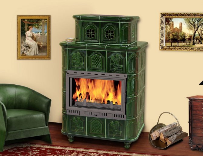 Cast iron stove for cottage 3725