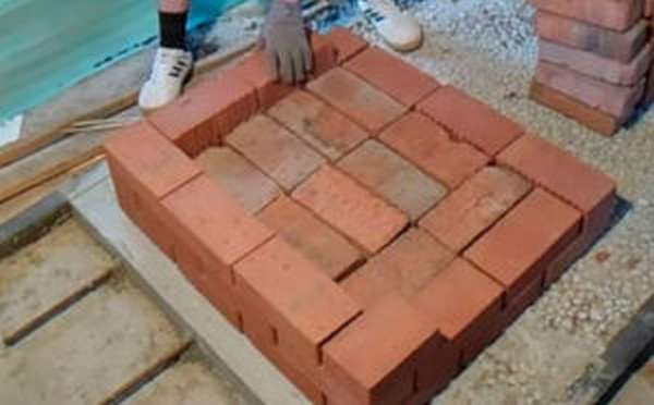 How to make a potbelly stove out of brick with your own hands