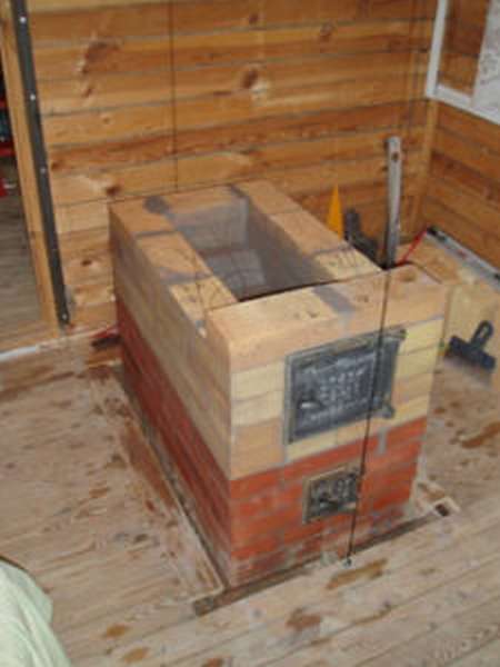 How to make a potbelly stove out of brick with your own hands