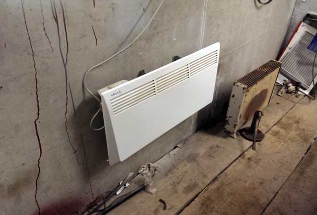 Wall convection heater