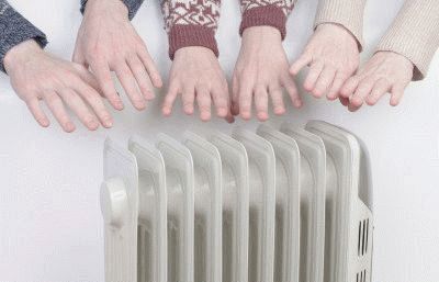 Heating from a heater