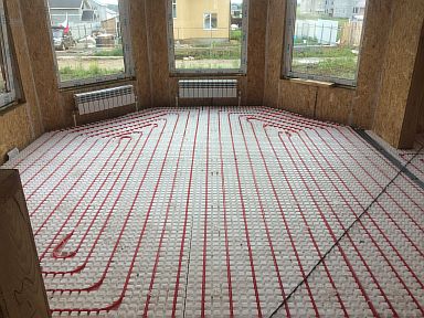 Connecting a heated floor: connection options, as well as a diagram for connecting heated floors to heating