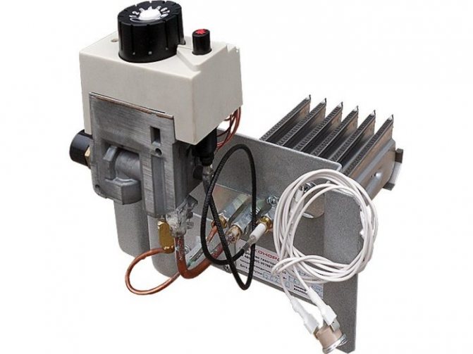 Пример автоматики для установки в газовом котле