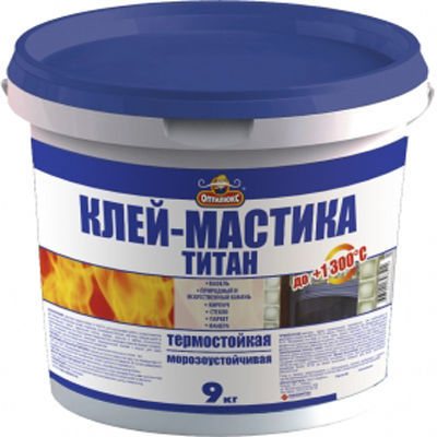 Putty for stoves and fireplaces “Emelya”: fireproof, heat-resistant and heat-resistant putty