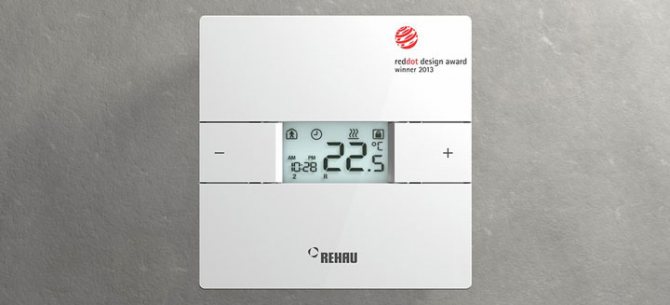 терморегулятор теплого пола