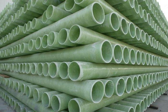 fiberglass pipes technical characteristics